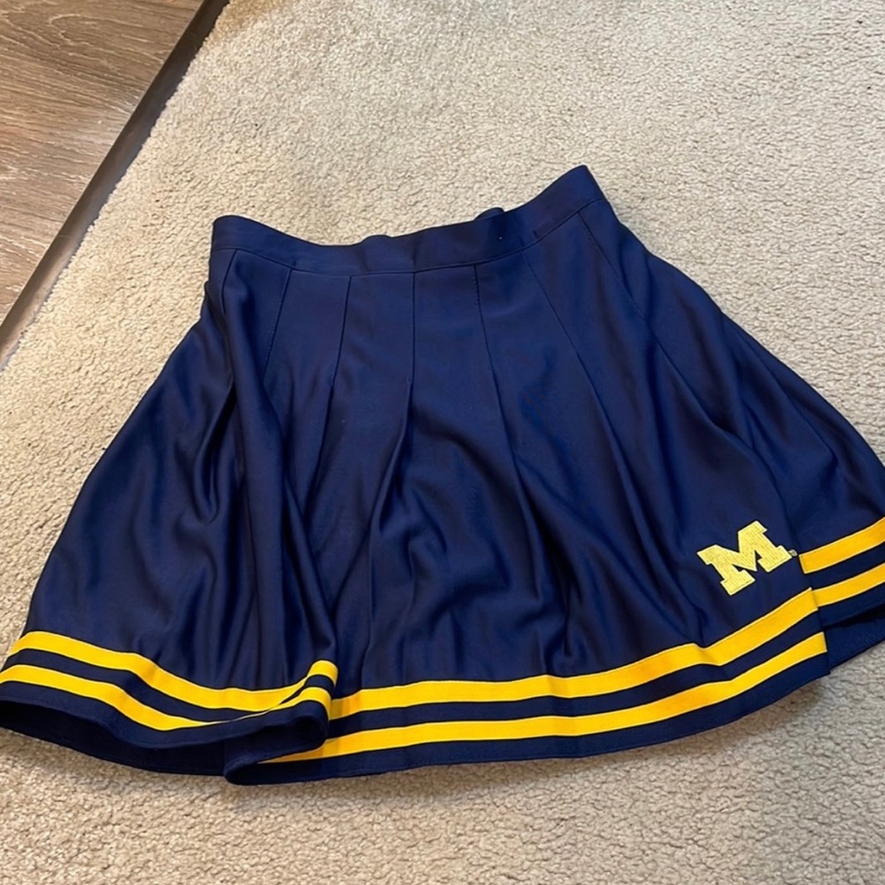 Umich Cheer Skirt